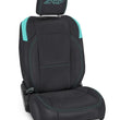 Load image into Gallery viewer, PRP Jeep Wrangler JL Front Seat Covers Jeep Gladiator JT- with Molle Back (Pair) - Black/Teal