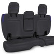 Load image into Gallery viewer, PRP Jeep Wrangler JL Rear Bench CoversU - 4 door with Armrest - Black/Purple
