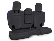 Load image into Gallery viewer, PRP Jeep Wrangler JL Rear Bench CoversU - 4 door with Armrest - Black/Purple