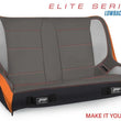 Load image into Gallery viewer, PRP Jeep Wrangler TJ/LJ/JK Elite Series Suspension Bench Seat - Main Product View