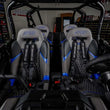 Load image into Gallery viewer, PRP Polaris PRO XP Quick Release Front Seat Mounts (Pair) - Installation View