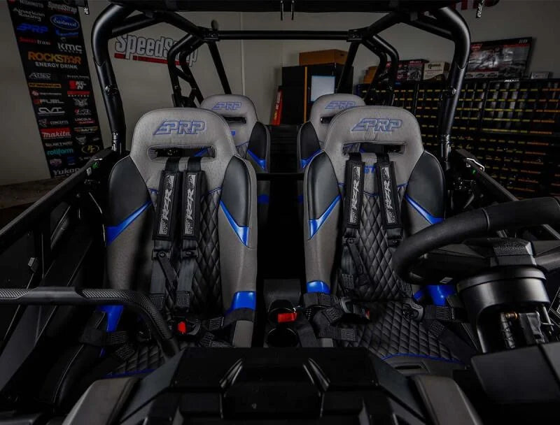 PRP Polaris PRO XP Quick Release Front Seat Mounts (Pair) - Installation View