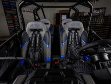Load image into Gallery viewer, PRP Polaris PRO XP Quick Release Front Seat Mounts (Pair) - Installation View