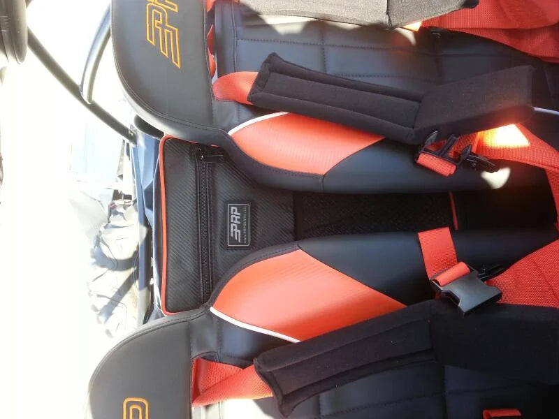 PRP Polaris RZR Center Bag - Black - Installation View