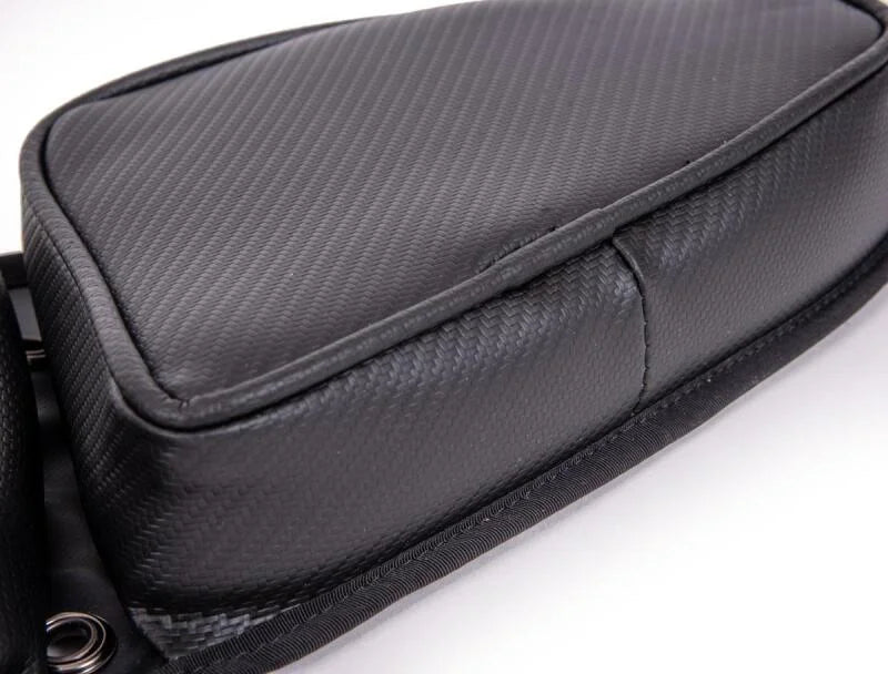 PRP Polaris RZR Front Door Bag with Knee Pad  (Driver Side)- Black - Installation View