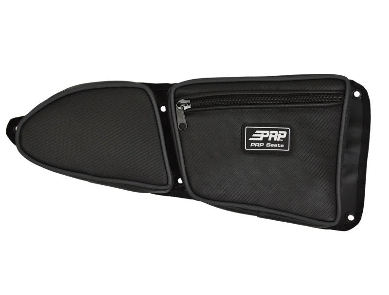 PRP Polaris RZR Front Door Bag with Knee Pad (Passenger Side)- Black - Main Product View