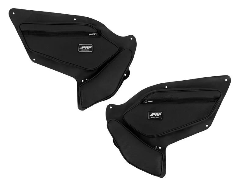 PRP Polaris RZR PRO XP/PRO R/Turbo R Front Door Bags with Knee Pad (Pair) - Main Product View