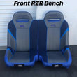 Load image into Gallery viewer, PRP Polaris RZR S 900/XP 1000/Turbo/Turbo S GT/S.E. 50/50 Front Suspension Bench Seat - Installation View