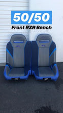 Load image into Gallery viewer, PRP Polaris RZR S 900/XP 1000/Turbo/Turbo S GT/S.E. 50/50 Front Suspension Bench Seat - Installation View