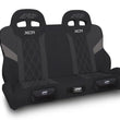 Load image into Gallery viewer, PRP Polaris RZR XCR Quick Release Rear Suspension Bench Seat Diamond Stich - Blk/Gray