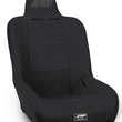 Load image into Gallery viewer, PRP Premier High Back Suspension Seat - Black Vinyl w/Silver PRP Logo - Main Product View