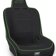 Load image into Gallery viewer, PRP Premier High Back Suspension Seat- Black/Green Vinyl
