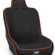 Load image into Gallery viewer, PRP Premier High Back Suspension Seat- Black/Orange Vinyl