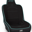 Load image into Gallery viewer, PRP Premier High Back Suspension Seat- Black/Teal Tweed