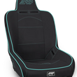 Load image into Gallery viewer, PRP Premier High Back Suspension Seat- Black/Teal Vinyl