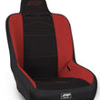 Load image into Gallery viewer, PRP Premier High Back Suspension Seat (Two Neck Slots) - Black/Red - Main Product View