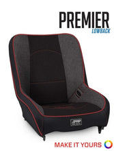 Load image into Gallery viewer, PRP Premier Low Back Suspension Seat - Main Product View