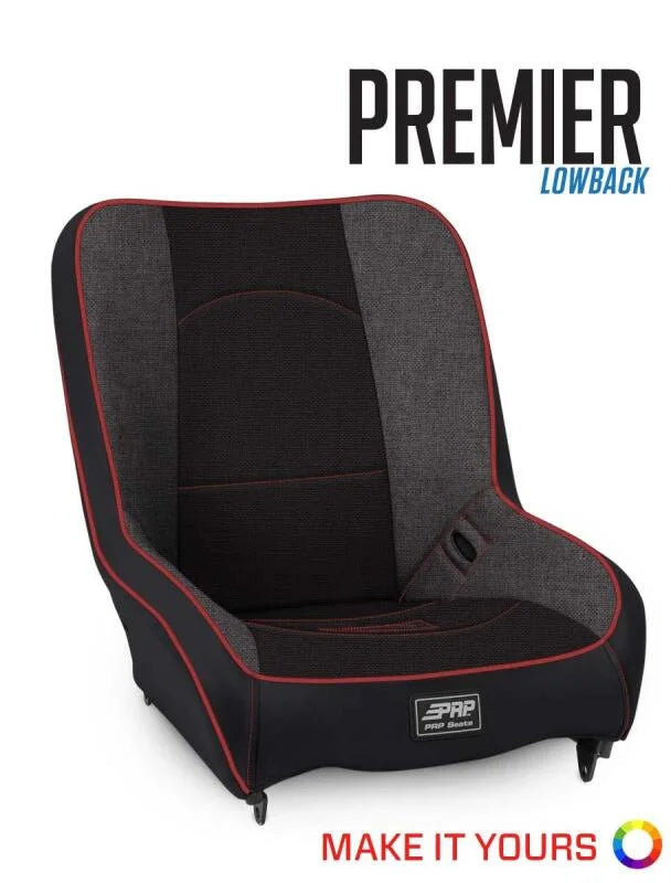 PRP Premier Low Back Suspension Seat - Rear - Main Product View
