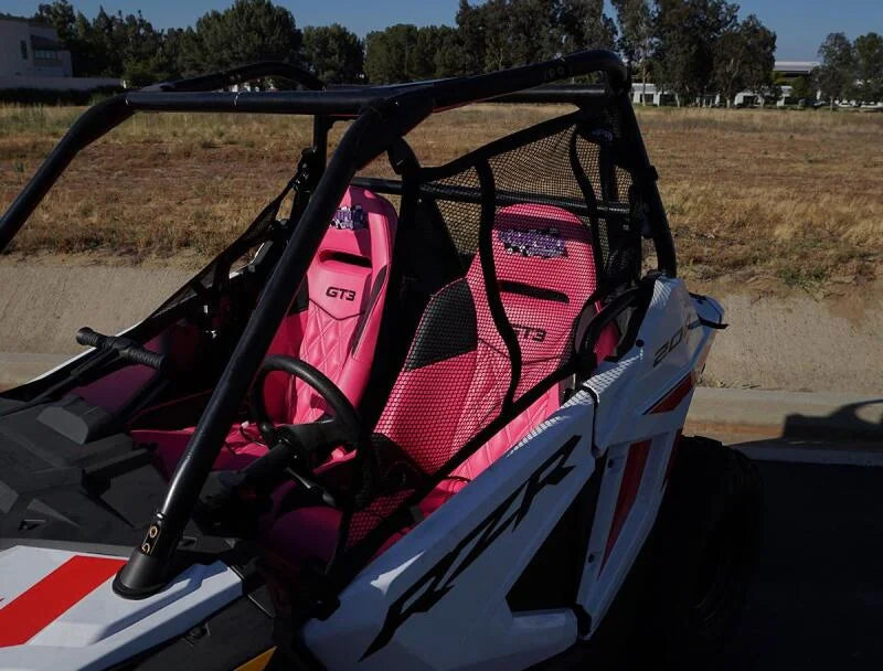 PRP RZR 200 Mesh Window Net Set - Side View