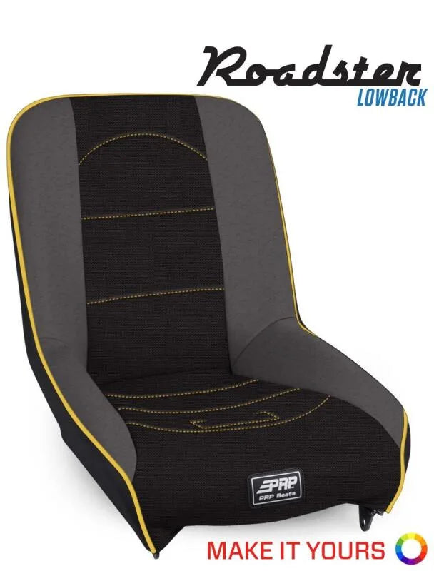 PRP Roadster Low Back Suspension Seat - Side View