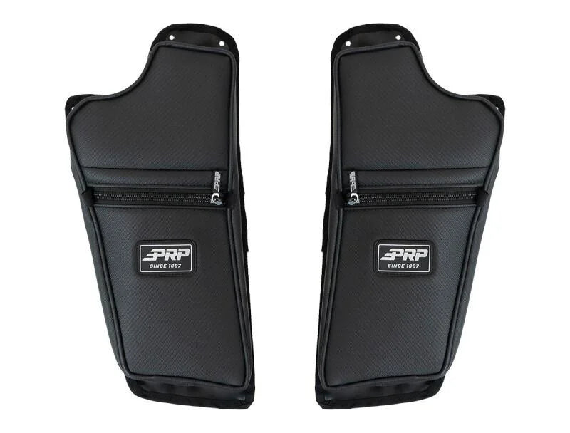 PRP Seats 2016+ Polaris General Front Lower Door Bags w/Knee Pad - Pair - Main Product View