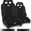 Load image into Gallery viewer, PRP Seats 97-02 Jeep Wrangler TJ Enduro Elite Suspension Seat Crawl Edition (Pair) - Black - Main Product View