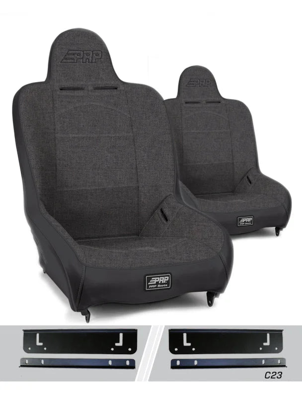 PRP Seats Premier High Back Suspension Seats Kit (Pair) - Main Product View