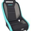 Load image into Gallery viewer, PRP Shreddy Comp Elite Suspension Seat - Black- Pink/Teal - Side View