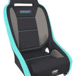 Load image into Gallery viewer, PRP Shreddy Comp Elite Suspension Seat - Grey/Teal - Side View