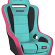 Load image into Gallery viewer, PRP Shreddy Podium Suspension Seat - Pink/Teal / Black