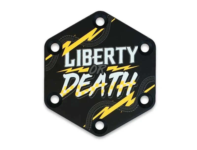PRP Steering Wheel Center Cap Liberty or Death - Main Product View