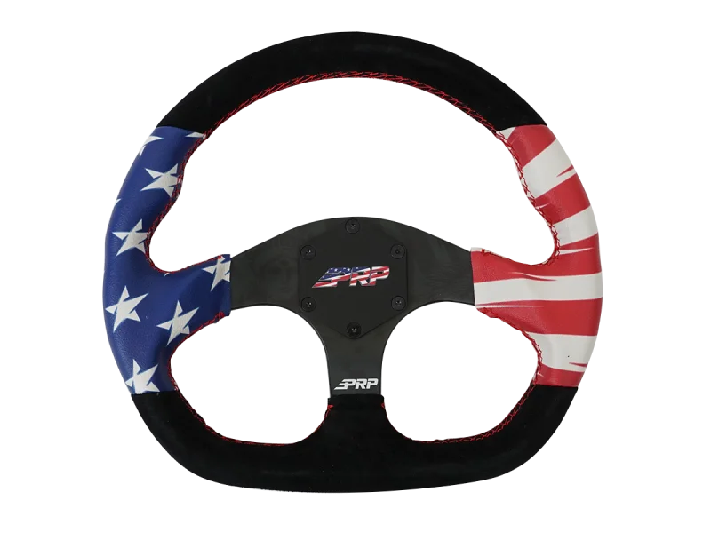 PRP Steering Wheel Center Cap - New Glory Shadow - Side View