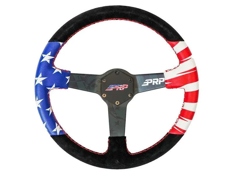 PRP Steering Wheel Center Cap - New Glory Shadow - Detail View