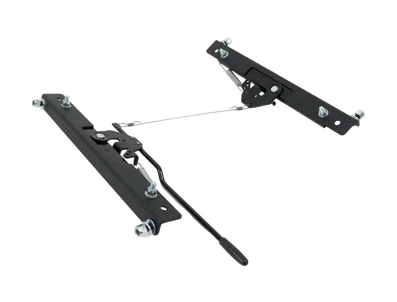 PRP Universal Slider with Angle Mount Kit - Black - Side View