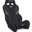 Load image into Gallery viewer, PRP XCR Suspension Seat - Black/Gray w Diamond Stitch and Front Pocket