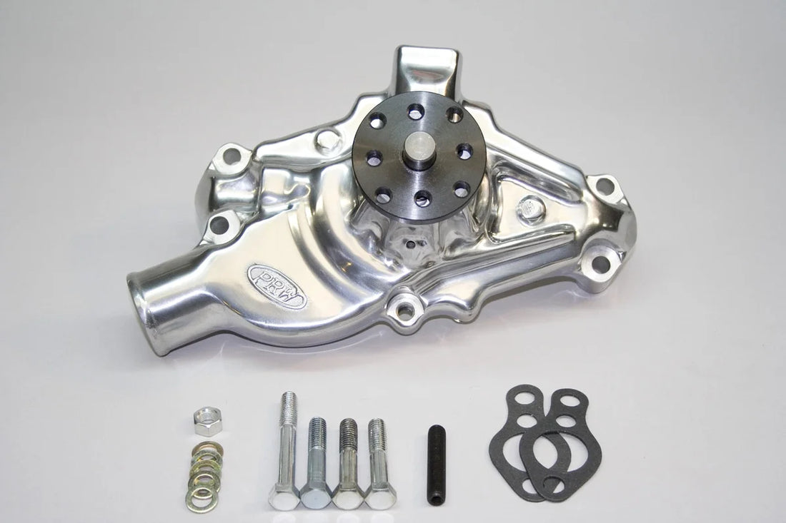 PRW Engine Water Pump 1435010 - Side View