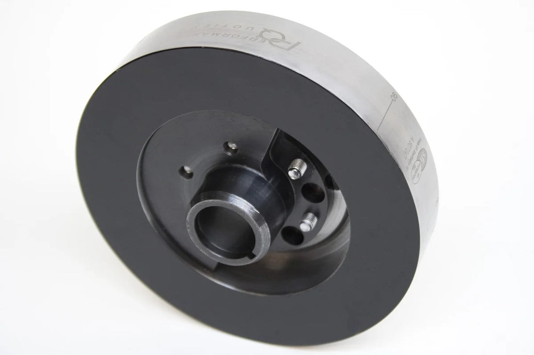 PRW PQx SFI-Rated Racing FluidGel Damper 2540001 - Side View