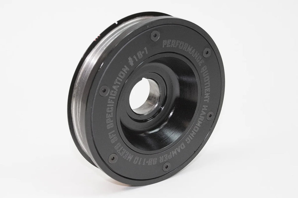 PRW PQx SFI-Rated Racing Steel Damper 2411040 - Main Product View