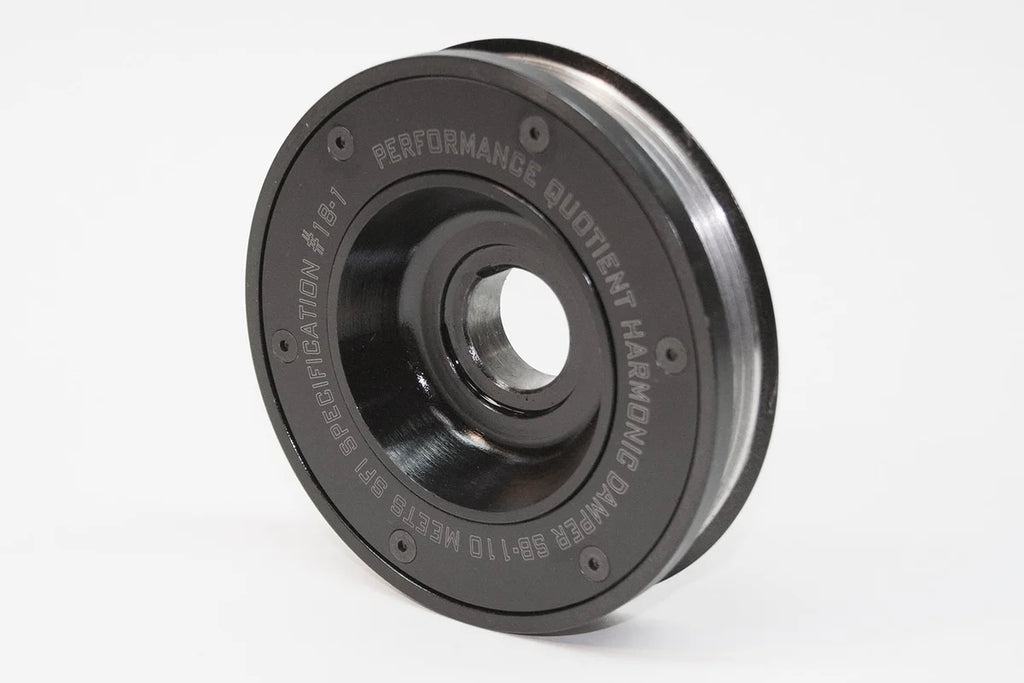 PRW PQx SFI-Rated Racing Steel Damper 2411040 - Back View
