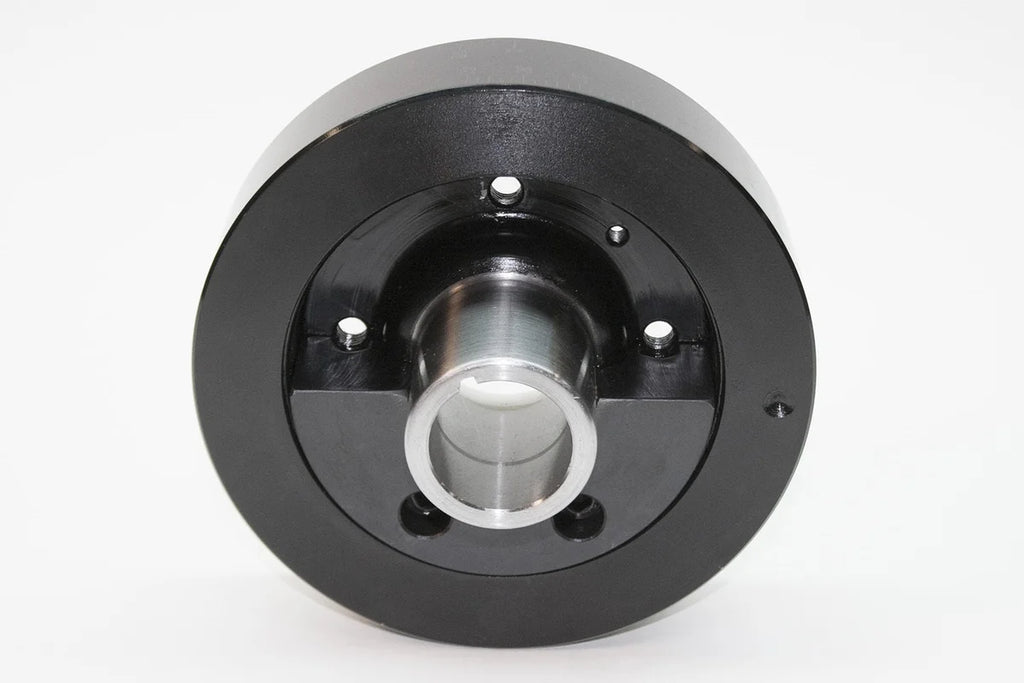 PRW PQx SFI-Rated Racing Steel Damper 2430241 - Side View