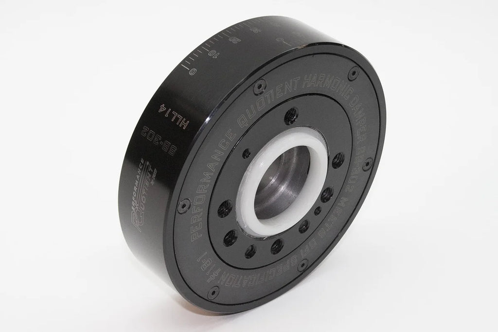 PRW PQx SFI-Rated Racing Steel Damper 2430241 - Back View