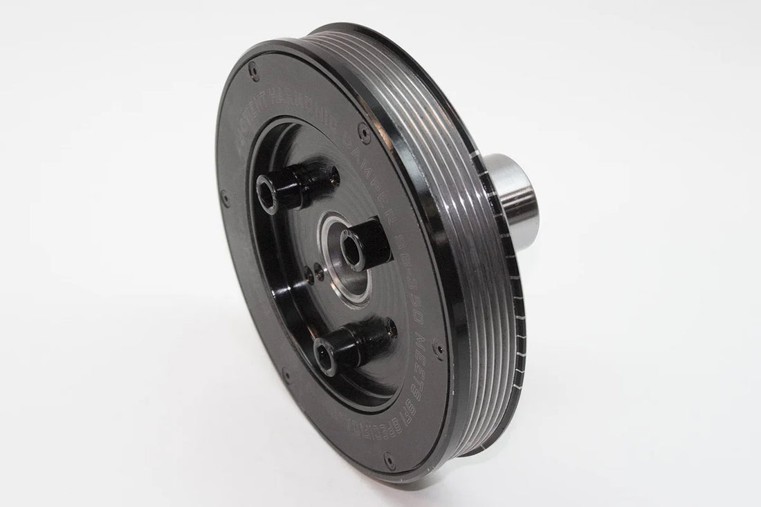 PRW PQx SFI-Rated Racing Steel Damper 2435040 - Installation View