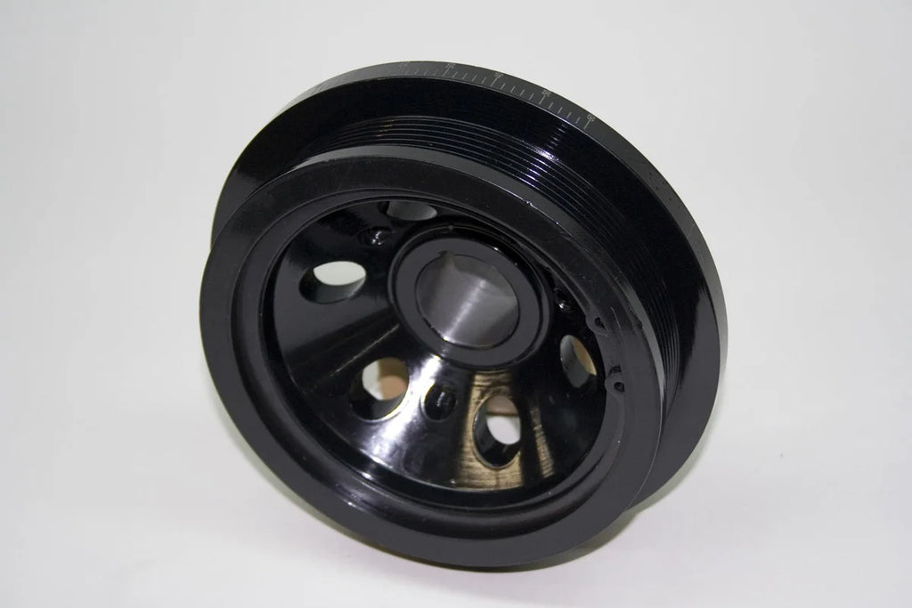 PRW PQx SFI-Rated Racing Steel Damper 2437000 - Side View