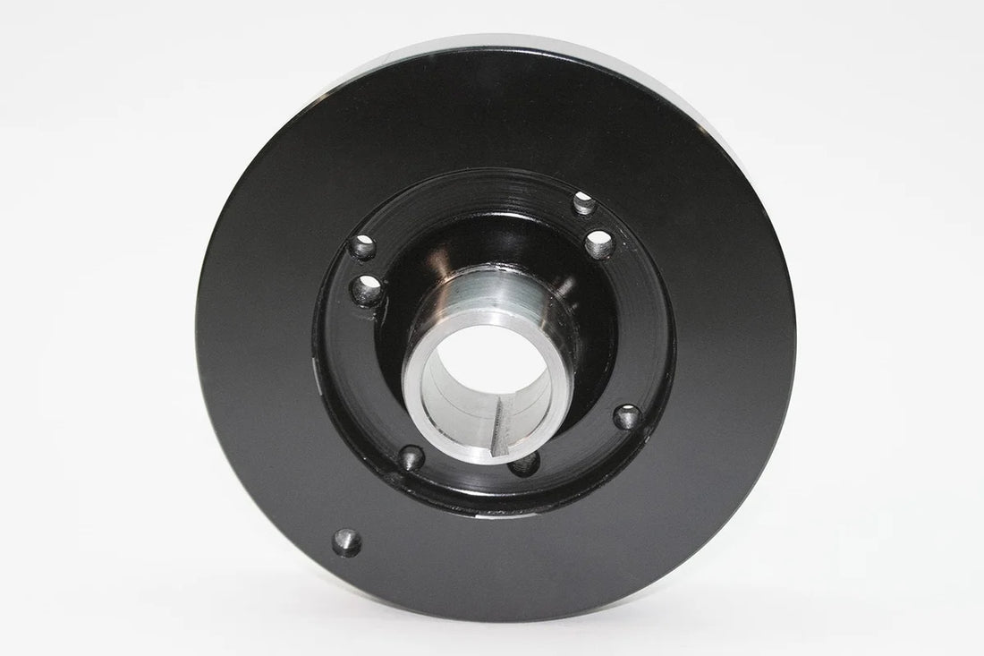 PRW PQx SFI-Rated Racing Steel Damper 2438940 - Side View