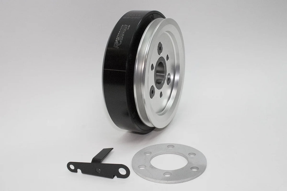 PRW PQx SFI-Rated Racing Steel Damper 2439040 - Side View