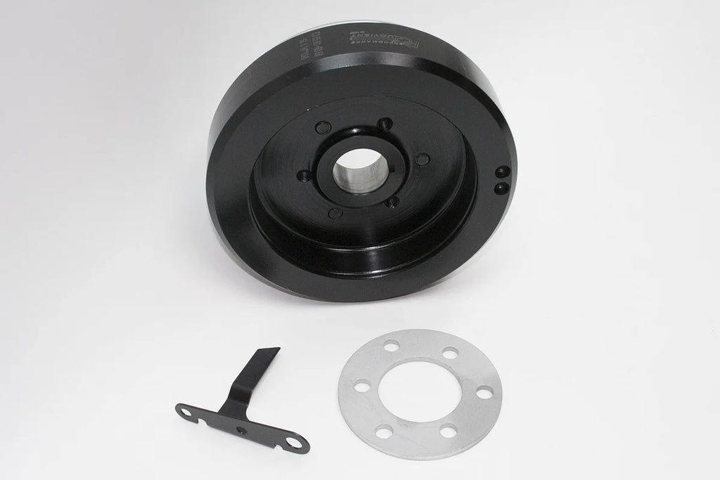 PRW PQx SFI-Rated Racing Steel Damper 2439040 - Installation View