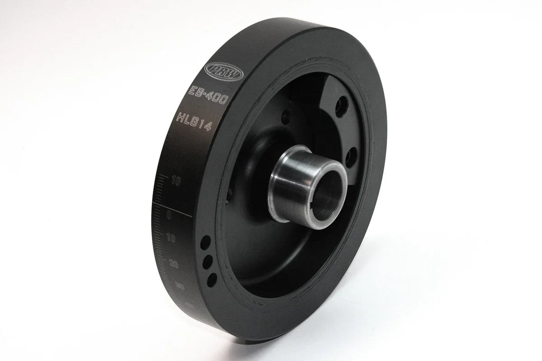 PRW PQx SFI-Rated Racing Steel Damper 2444041 - Installation View