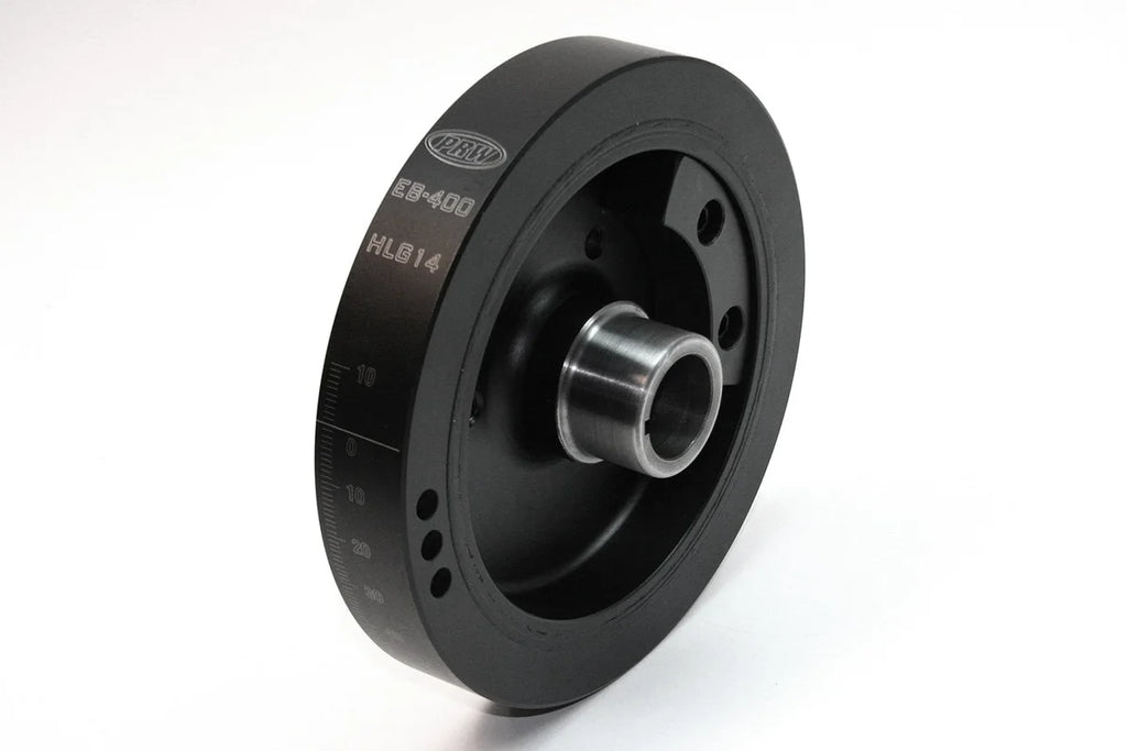 PRW PQx SFI-Rated Racing Steel Damper 2444041 - Installation View