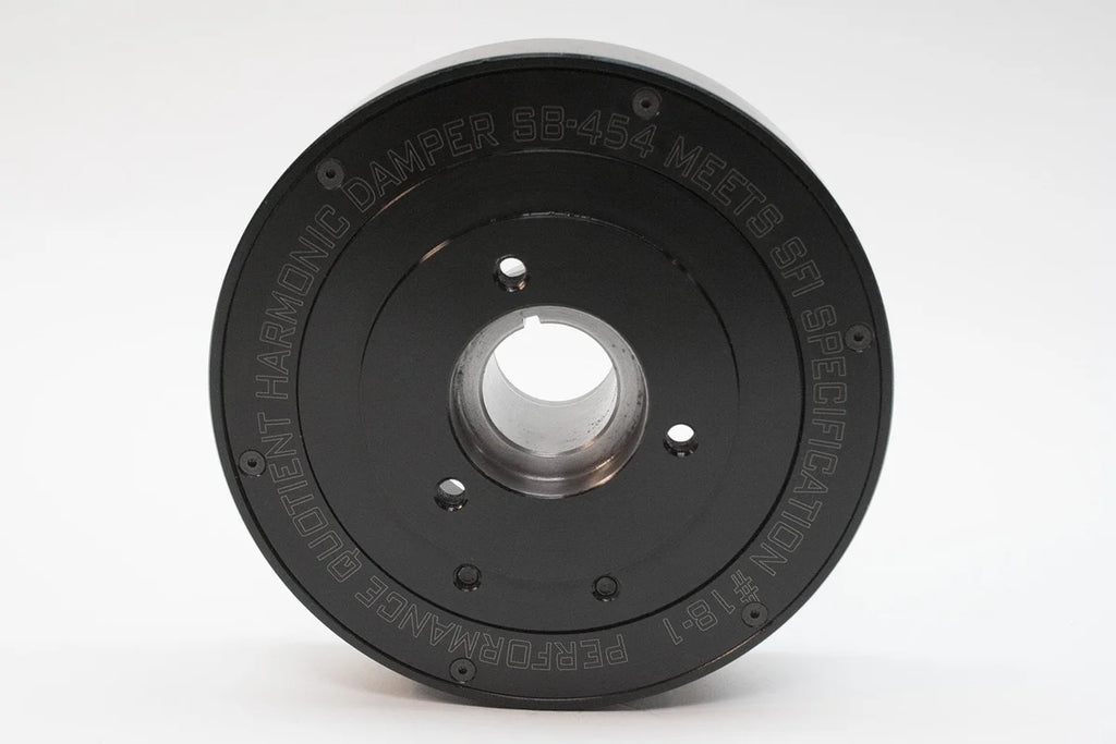 PRW PQx SFI-Rated Racing Steel Damper 2445441 - Main Product View