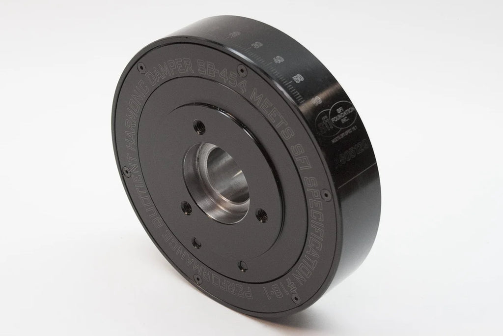 PRW PQx SFI-Rated Racing Steel Damper 2445441 - Installation View